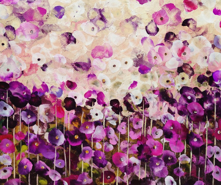 گالری آثار نقاشی انجی رایت از بریتانیا