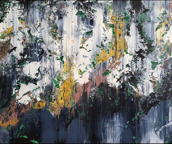 گالری آثار نقاشی انتزاعی الکس سنچنکو از بریتانیا