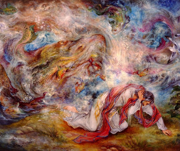 گالری آثار نگارگری محمود فرشچیان