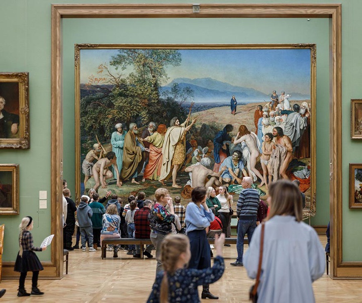 alexander ivanov the appearance of christ before the people