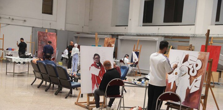 کارگاه «همبستگی با غزه در قاب نقاشی» در حوزه هنری