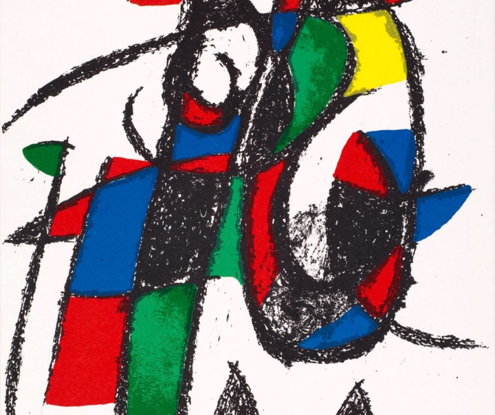 گالری آثار نقاشی خوان میرو از اسپانیا