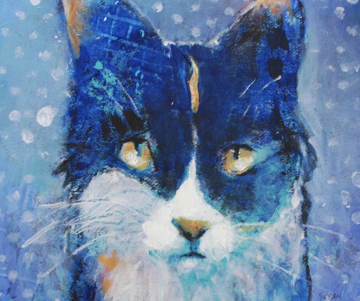 گالری آثار نقاشی رنگ روغن سوزان ایستون از آمریکا