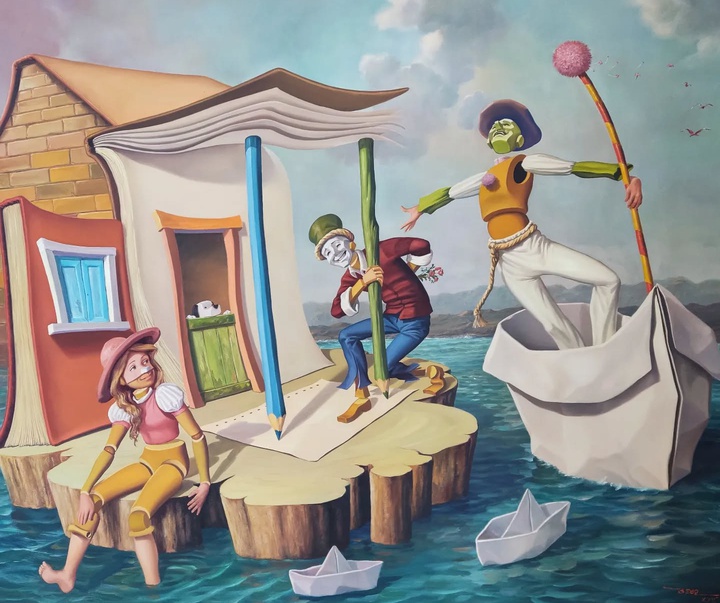 گالری آثار تصویرسازی برگ اولیویرا از برزیل