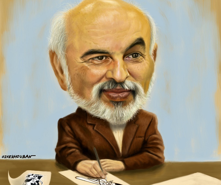 گالری کاریکاتورهای محمد عضوخوبان از ایران