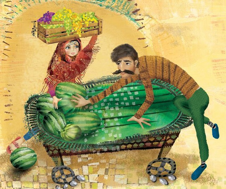 گالری تصویرسازی های احلام فائز از ایران