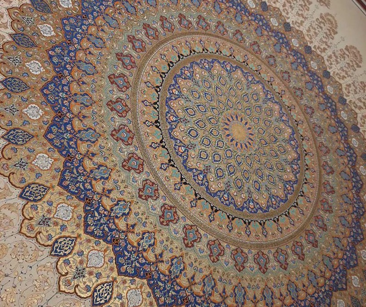 گالری آثار تذهیب محسن آقامیری از ایران