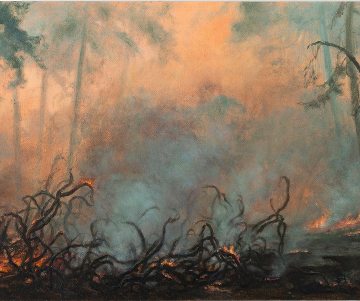 گالری نقاشی های سعیده میقانی از ایران