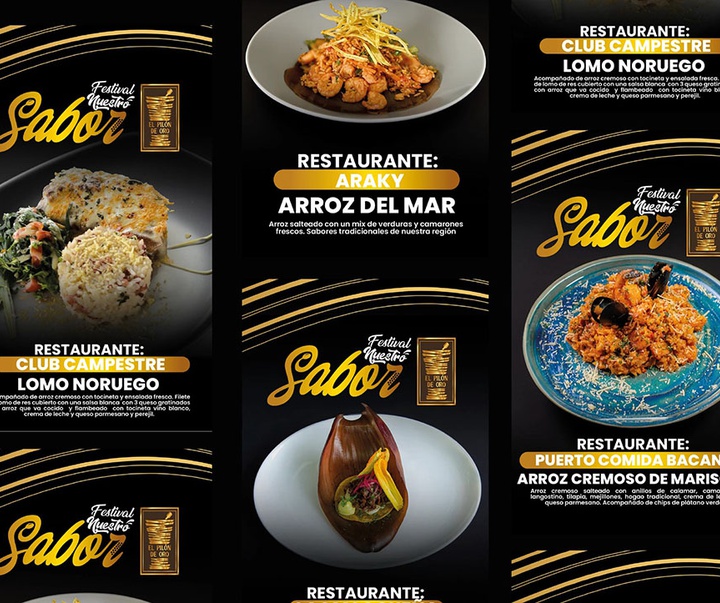 گالری آثار گرافیک و برندسازی روس‌آنجلا لوزا از کلمبیا