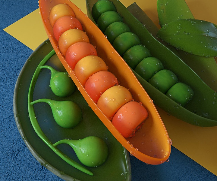 گالری آثار گرافیک سه بعدی خوزه کارلوس از کاستاریکا