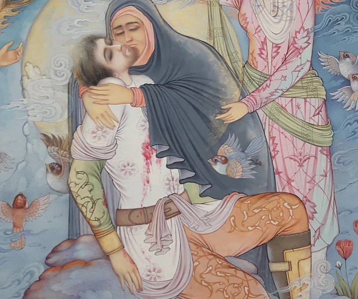 گالری آثار نگارگری و تذهیب امیر طهماسبی از ایران