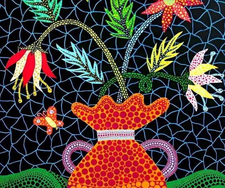 گالری آثار نقاشی و حجم یایویی کوساما از ژاپن