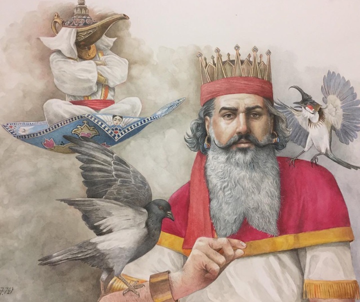 گالری تصویرسازی های فرهاد جمشیدی از ایران