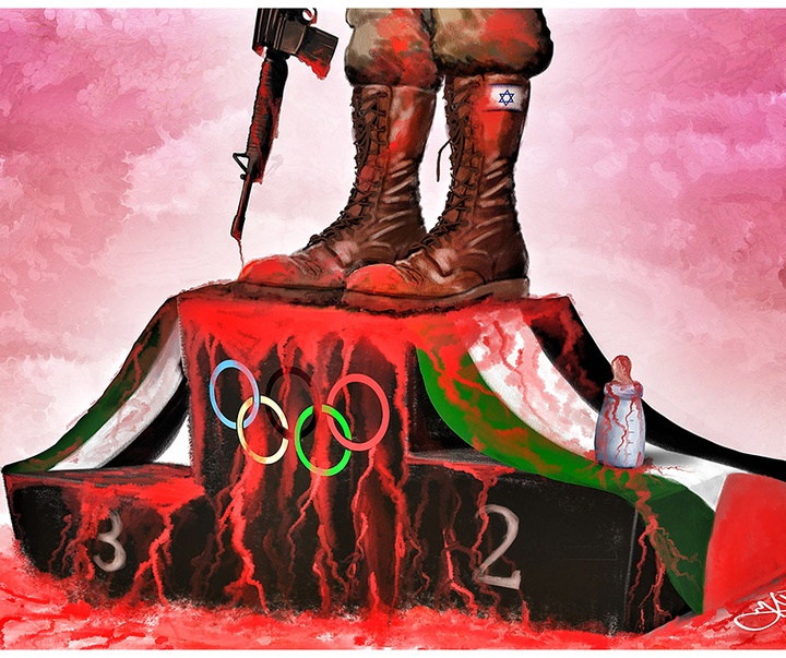 گالری آثار مسابقه بین‌المللی کارتون بایکوت نسل کشی 2024 - بخش دوم