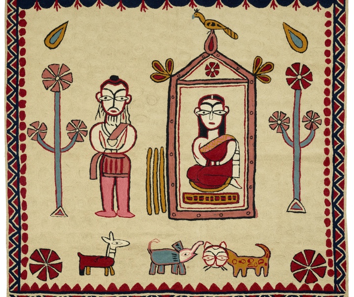 گالری آثار نقاشی جامینی روی از هند