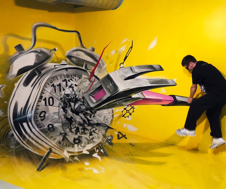 گالری آثار سه بعدی هنر خیابانی توسط گروه پاپ آرت از اسپانیا - بخش اول