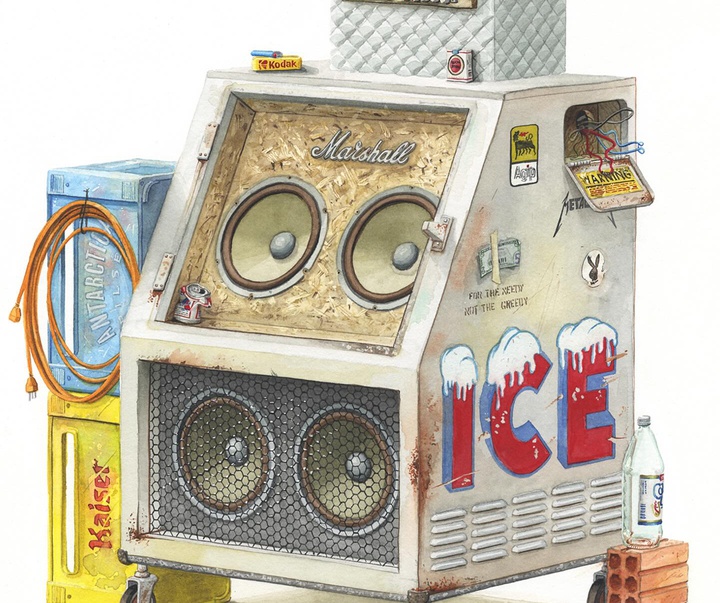 گالری آثار نقاشی آلوارو نادئو از برزیل