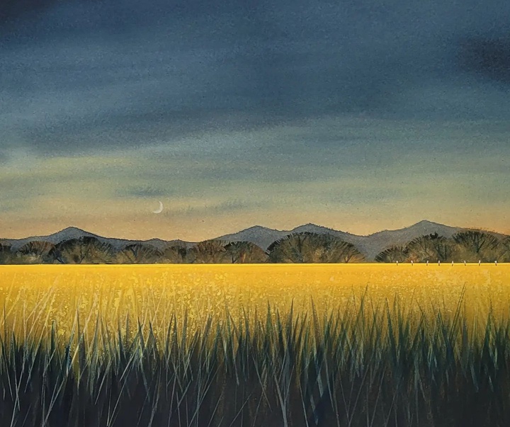 گالری نقاشی های آبرنگ باب هامیلتون از آمریکا