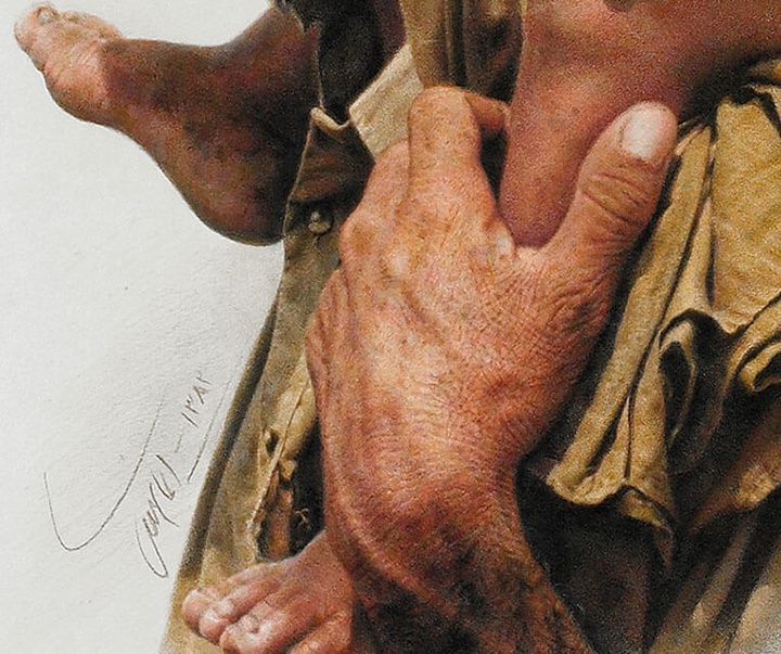 گالری نقاشی‌های واقع گرایانه ایمان ملکی