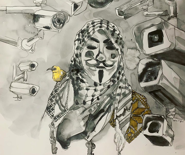 گالری تصویرسازی سهاد خطیب از فلسطین