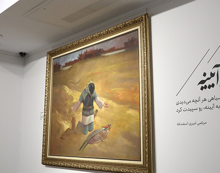 گالری افتتاحیه مجلس اول از نمایشگاه گروهی «روضه بهشت» با موضوع نقاشی