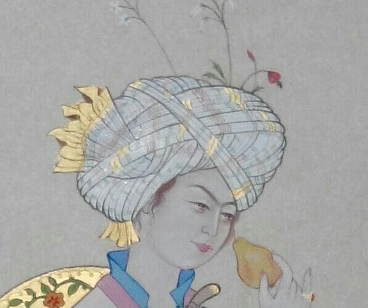 گالری آثار نگارگری شیدا گرایلی از ایران