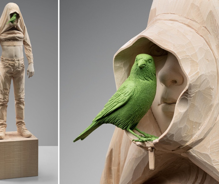گالری آثار مجسمه کریستین ورجینر از ایتالیا