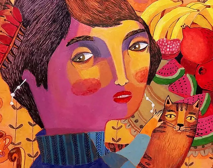 گالری آثار تصویرسازی پریسا پورحسینی از ایران