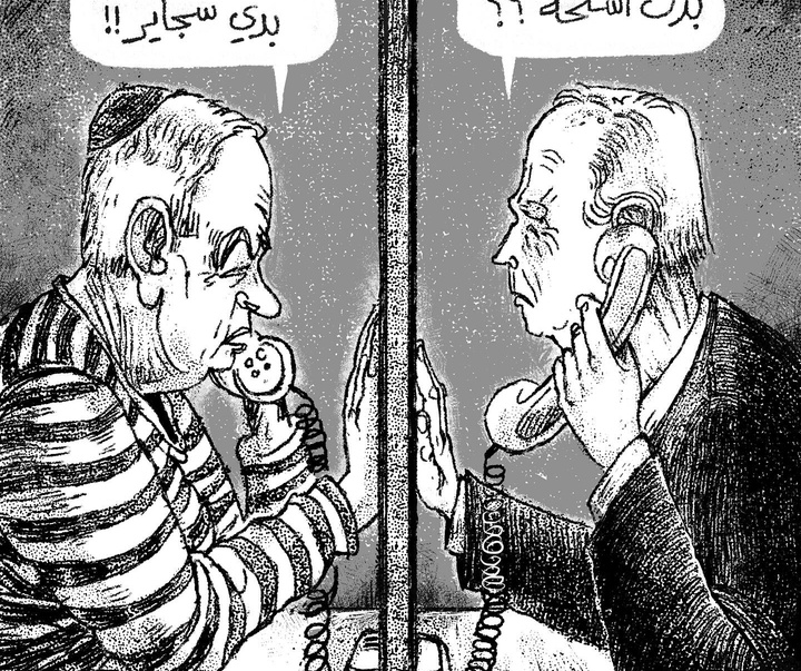 گالری آثار کارتون حسن منصره از فلسطین