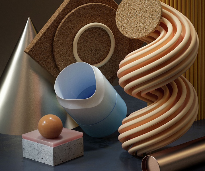 گالری آثار گرافیک سه بعدی خوزه کارلوس از کاستاریکا