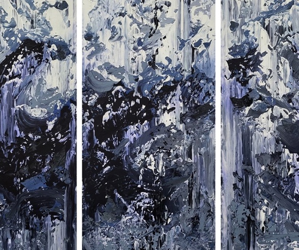 گالری آثار نقاشی انتزاعی الکس سنچنکو از بریتانیا