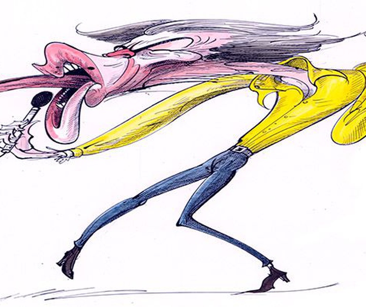 گالری آثار کارتون جرالد اسکارف از انگلستان