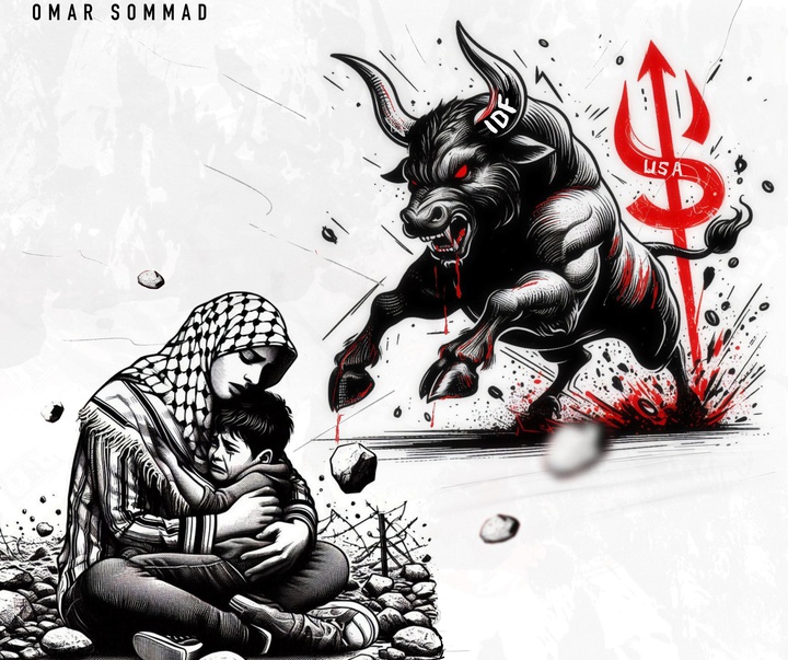 گالری تصویرسازی‌های عمر سوماد از فلسطین