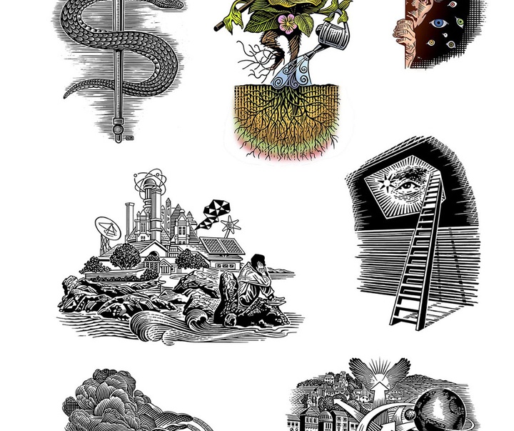 گالری آثار تصویرسازی راجر خاویر از آمریکا