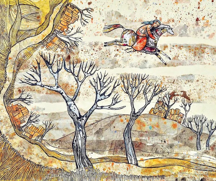 گالری تصویرسازی های مهدیه حیاتی از ایران