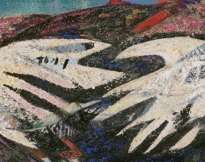 گالری آثار نقاشی و کلاژ ایلین آگار هنرمند آرژانتینی - بریتانیایی