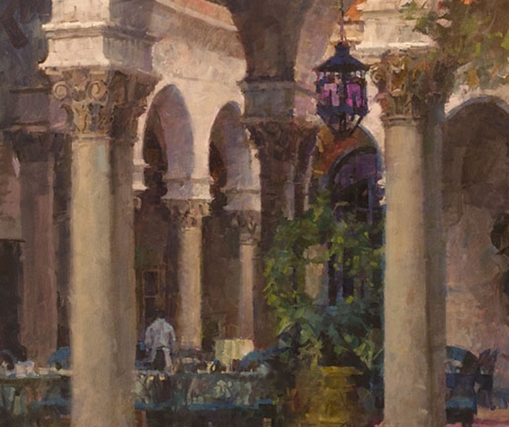 گالری آثار نقاشی رنگ روغن جیمز کراندال از آمریکا