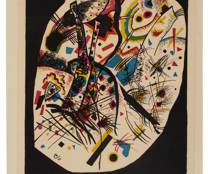 گالری آثار نقاشی واسیلی کاندینسکی از روسیه