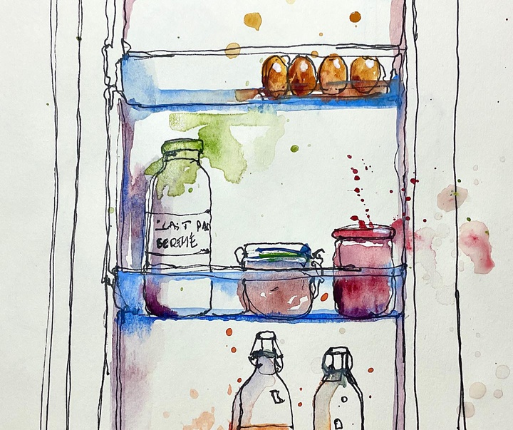 گالری نقاشی های آبرنگ والری مافریکا از فرانسه