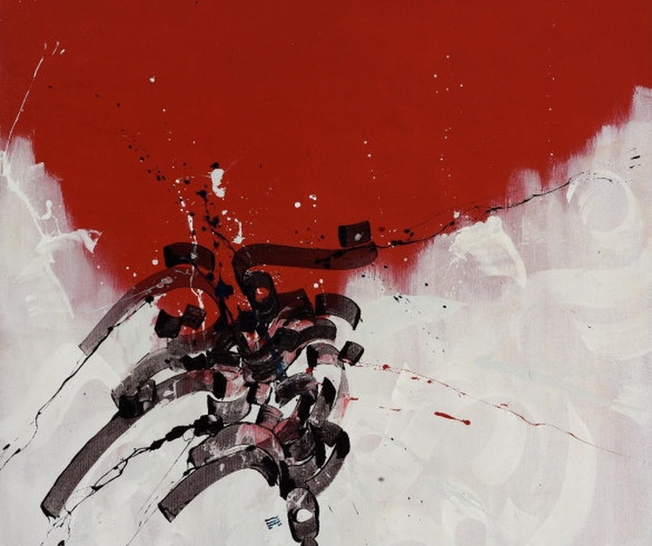 گالری آثار نقاشیخط حسن مهربانی از ایران