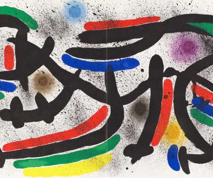 گالری آثار نقاشی خوان میرو از اسپانیا