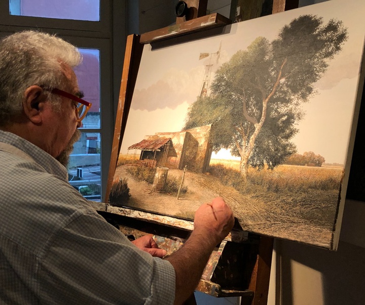 گالری آثار نقاشی آبرنگ خورخه فراسکا از آرژانتین