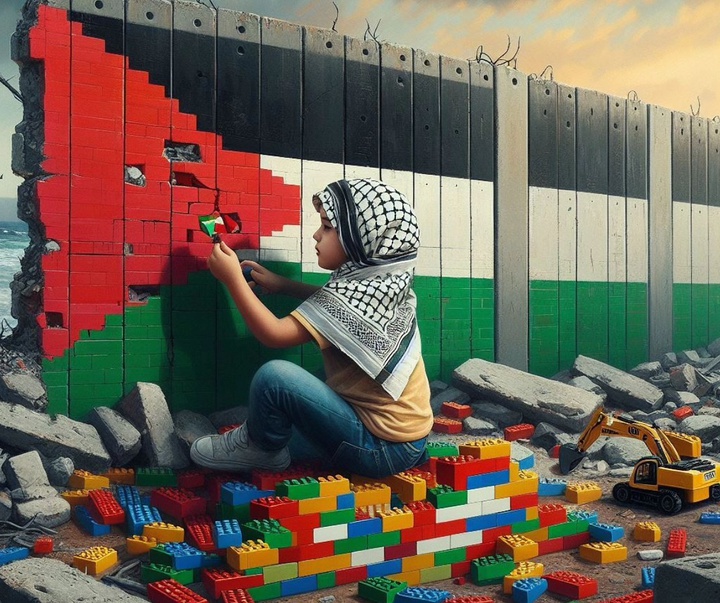 گالری آثار تصویرسازی خلیل س.حوشیه از فلسطین