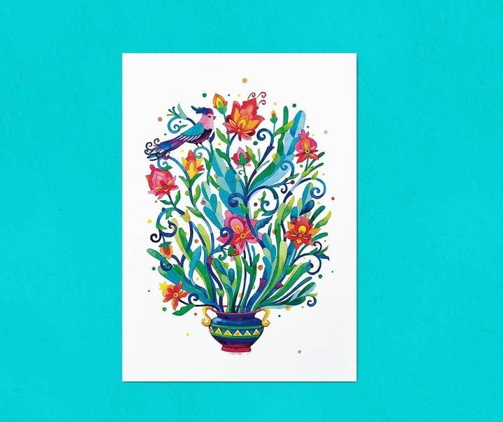 گالری آثار تصویرسازی الهام زمانی از ایران