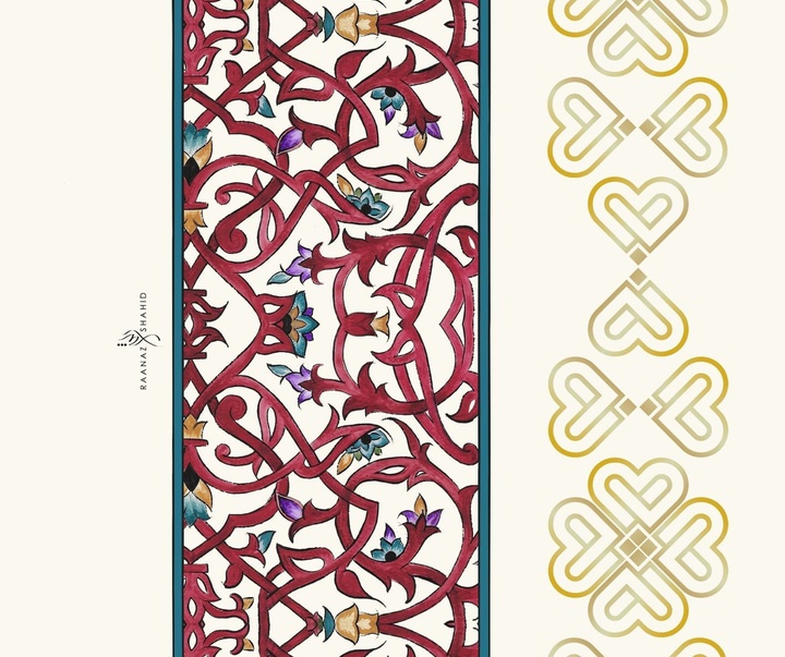 گالری آثار تذهیب راناز شهید از انگلستان