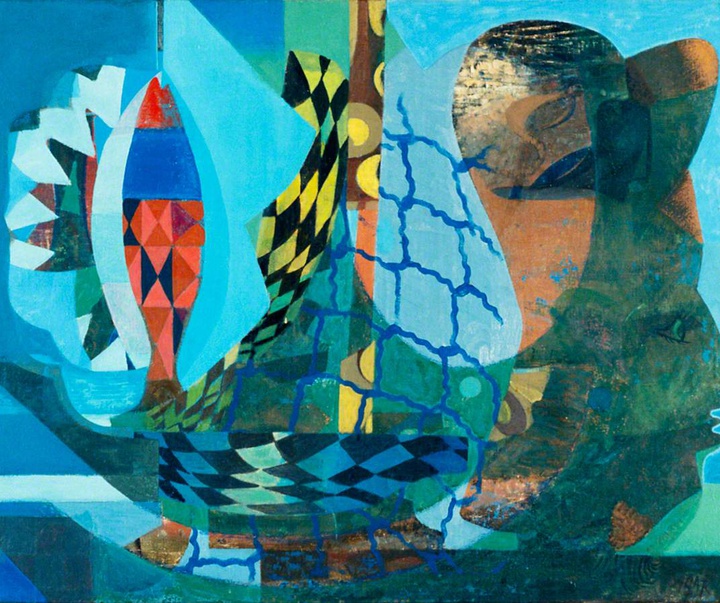 گالری آثار نقاشی و کلاژ ایلین آگار هنرمند آرژانتینی - بریتانیایی