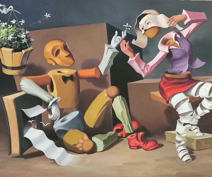 گالری آثار تصویرسازی برگ اولیویرا از برزیل