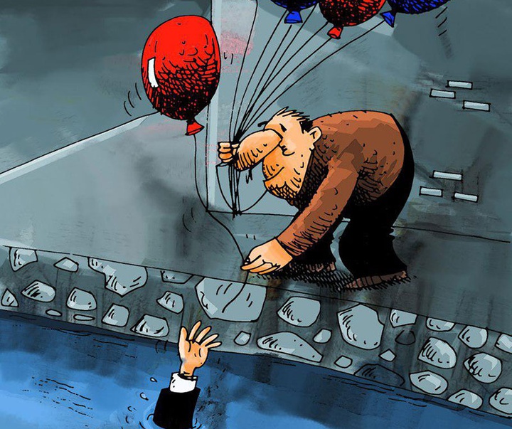 گالری آثار برندگان کارتونیست ایرانی در مسابقات بین المللی