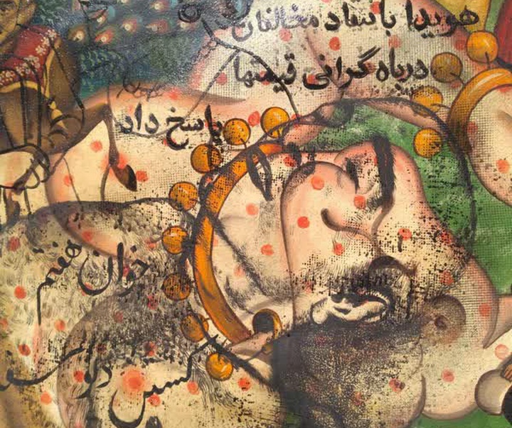 گالری نقاشی های نو قهوه خانه ای مهدی طالعی‌نیا از ایران