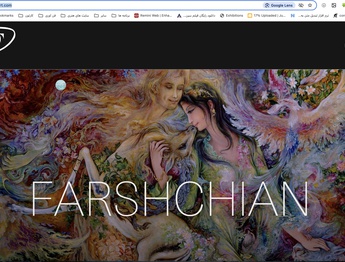 وب‌سایت رسمی محمود فرشچیان؛ پیوند هنر سنتی ایران با دنیای دیجیتال